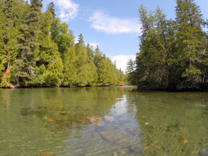 Dingy ride up the Gargantua River