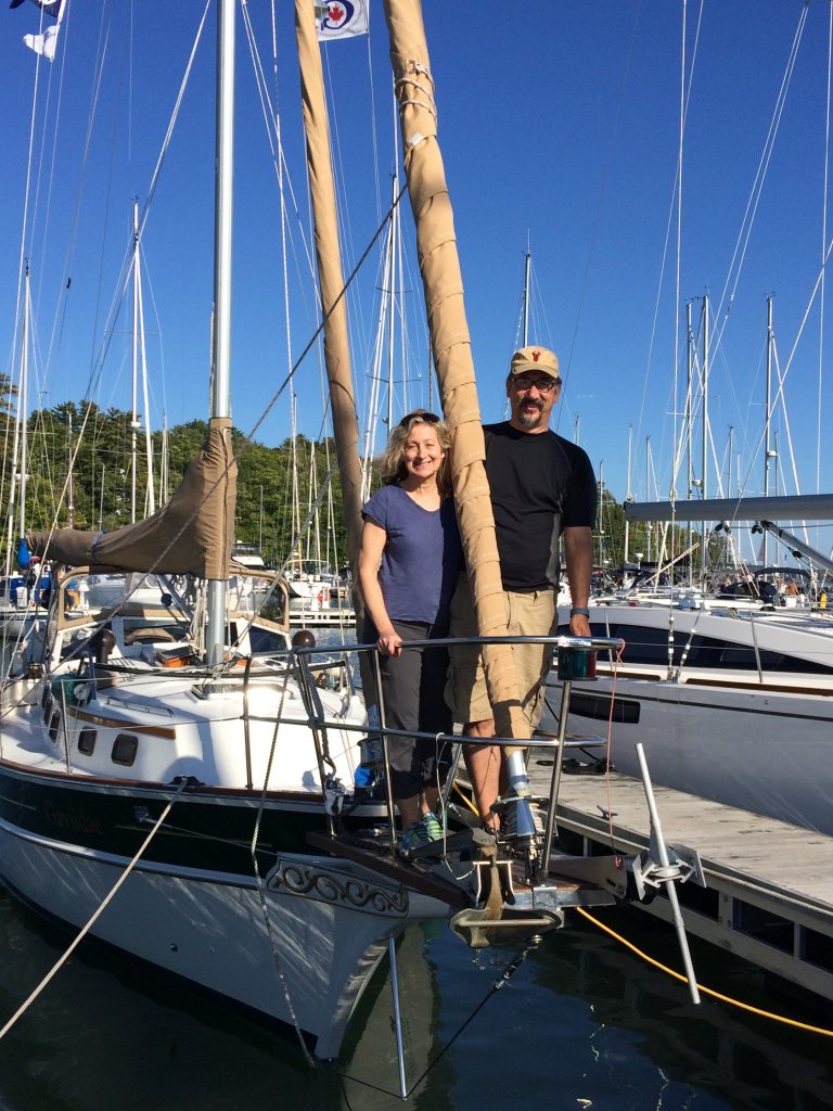 September 27 Mark and Jeanne - Sailors!