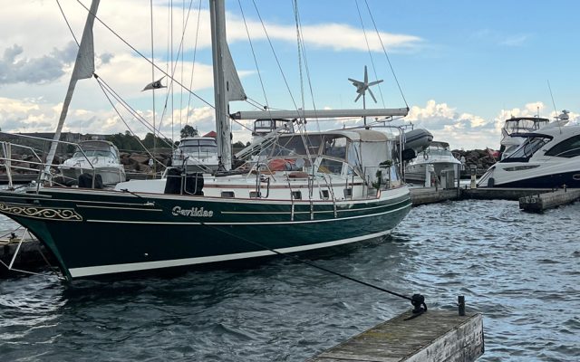 Docking in the Wind – A Full Contact Sport